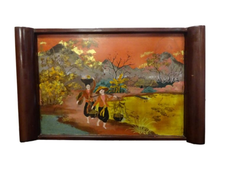 Dans le goût de NGUYEN QUANG BAO (1929-?). - Ecole des Beaux-Arts de l'Indochin…