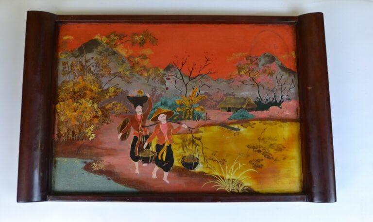 Dans le goût de NGUYEN QUANG BAO (1929-?). - Ecole des Beaux-Arts de l'Indochin…