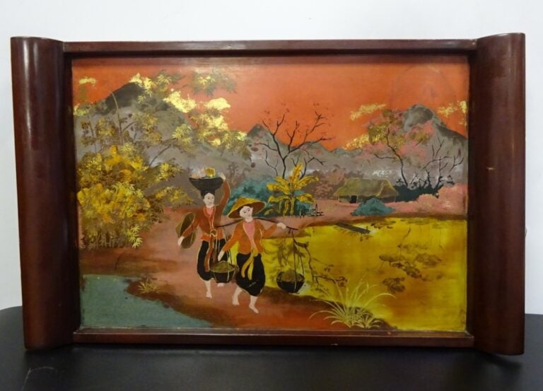 Dans le goût de NGUYEN QUANG BAO (1929-?). - Ecole des Beaux-Arts de l'Indochin…