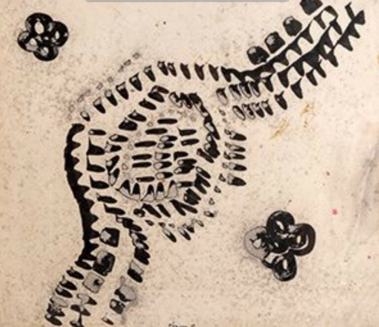 Enrique TABARA (1930 -) - Composition abstraite, 1959 - Encre et lavis sur papi…