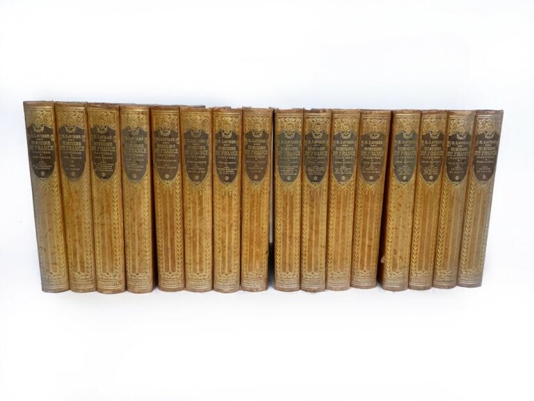 Ernest LAVISSE, Hachette - L'histoire de France Illustrée - Volumes 1 à 9