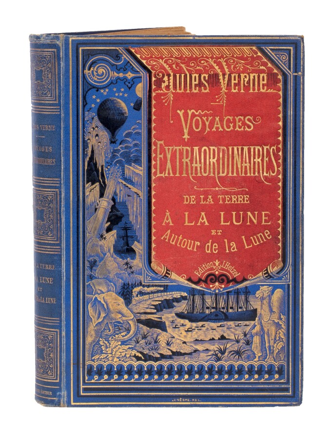 [Espaces célestes] De la Terre à la Lune / Autour de la Lune par Jules Verne. I…