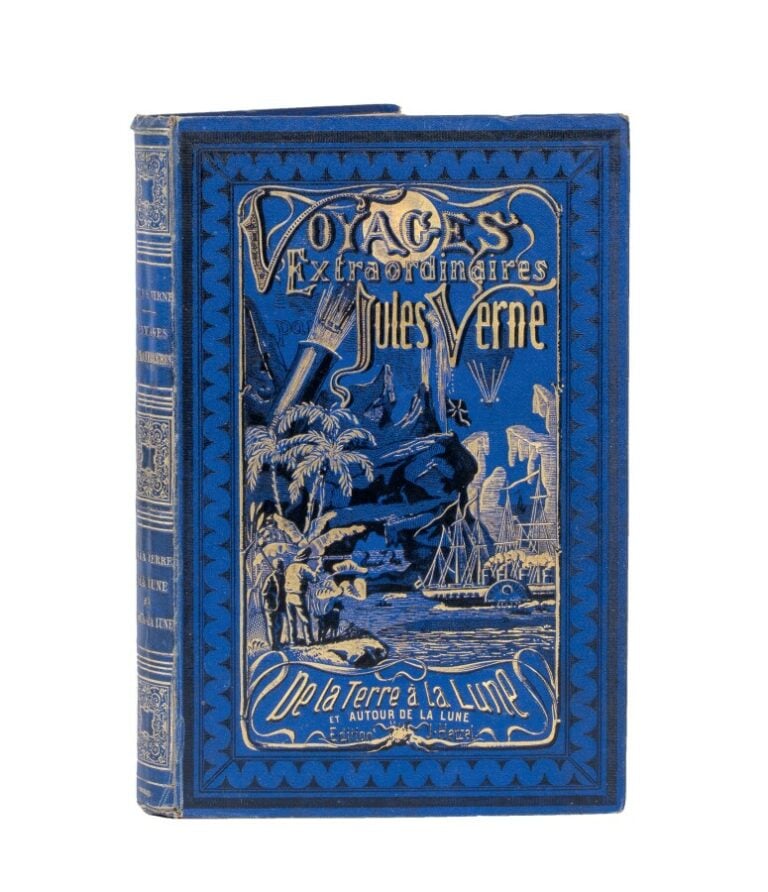 [Espaces célestes] De la Terre à la Lune / Autour de la Lune par Jules Verne. I…