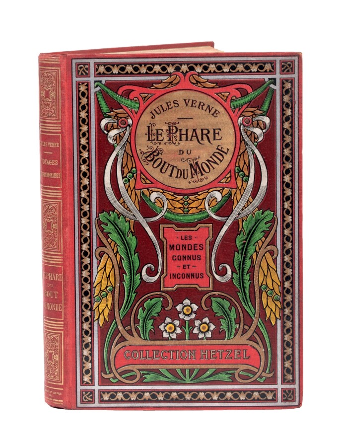 [États-Unis] Le Phare du bout du Monde par Jules Verne. Illustrations de George…