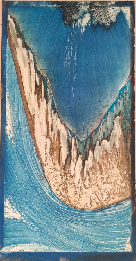 Eva JANOSKOVA (1935-) - Le jouet, 1970 ; L' air, 1970 - 2 aquarelles laquées -…