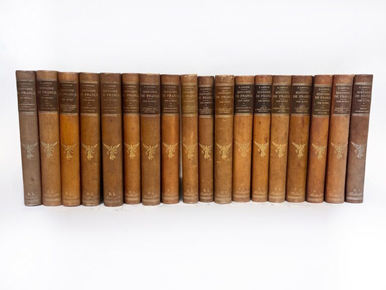 F.GUIZOT - Histoires de France, Paris, Librairie Hachette - 5 volumes. - On joi…
