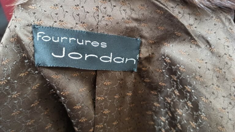 FOURRURES JORDAN - VESTE en zibeline (env. TM)