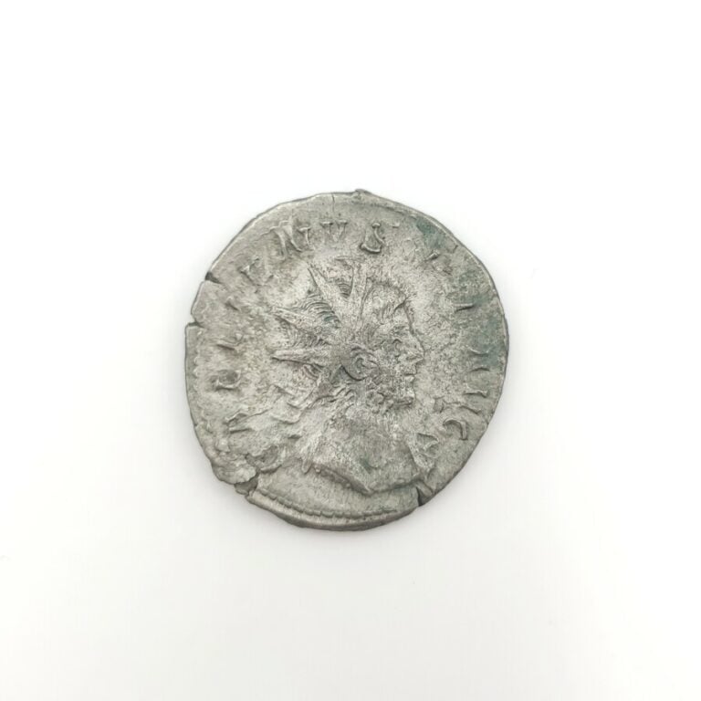 Gallien (253-268). Antoninien au temple de Mars, c. 257-258, Cologne. RIC 10, C…