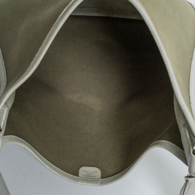 HERMÈS - 2008 - Sac "Evelyne II" PM - "Evelyne II" PM bag - - Toile "Officier"…