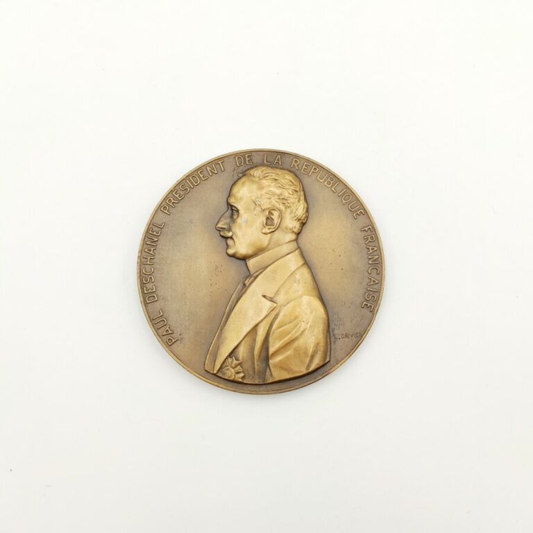 IIIe République (1870-1940). Médaille Art-Déco de la présidence de la Républiqu…