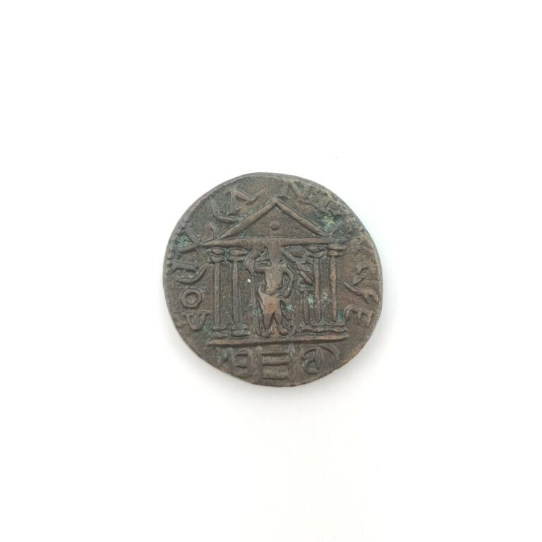 Julia Domna, femme de Septime Sévère (193-211). Phénicie. Moyen bronze au templ…