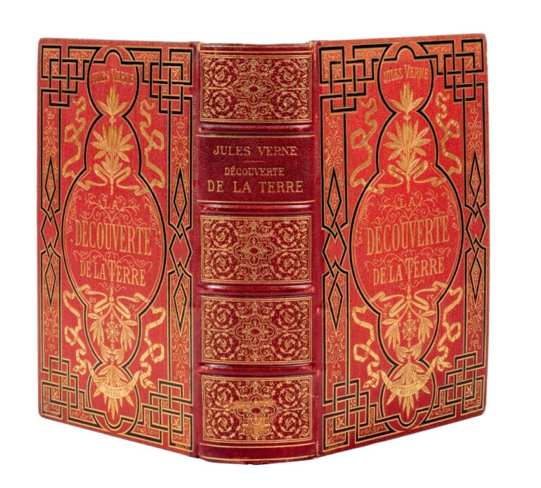 La Découverte de la Terre par Jules Verne. Illustrations de L. Benett et P. Phi…