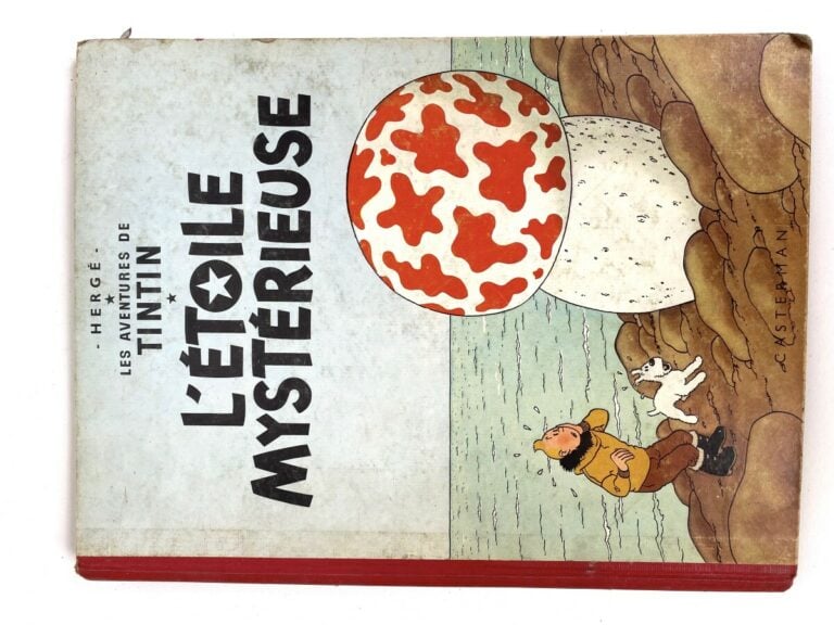 Les aventures de Tintin, HERGE, éditions Casterman - - l'Etoile mystérieuse, 19…