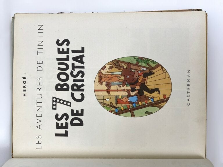 Les aventures de Tintin, HERGE, éditions Casterman - - l'Etoile mystérieuse, 19…