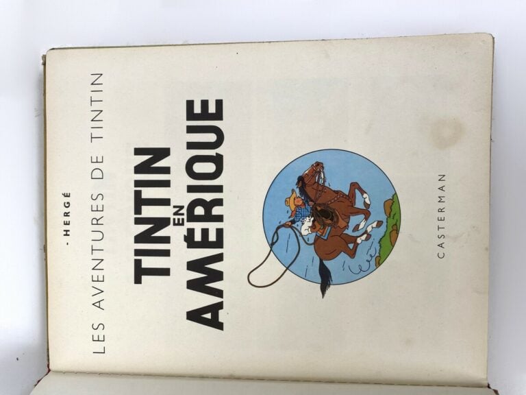 Les aventures de Tintin, HERGE, éditions Casterman - - l'Etoile mystérieuse, 19…