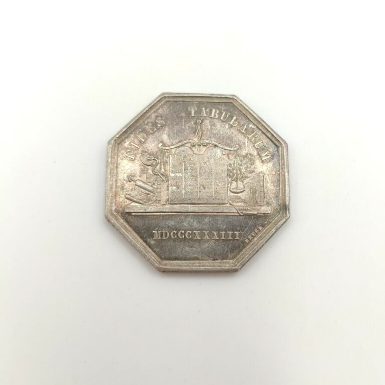 Louis-Philippe (1830-1848). Jeton en argent des notaires de l'arrondissement de…