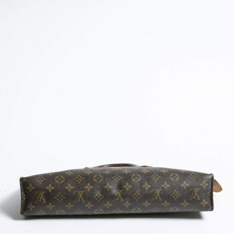 LOUIS VUITTON - 1983 - Sac "Triangle" - "Triangle" bag - - Toile Monogram, cuir…