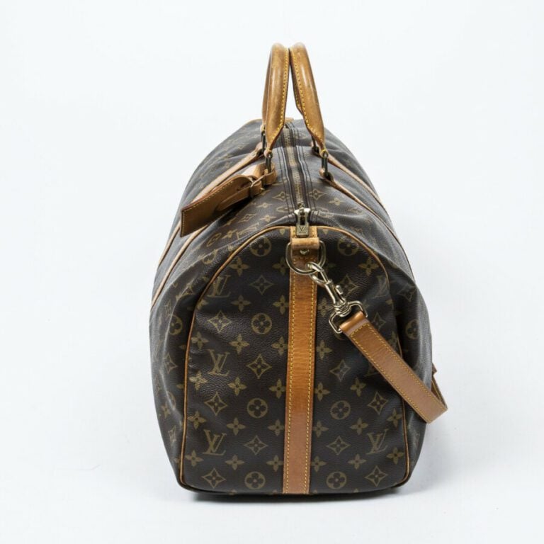 LOUIS VUITTON - 1987 - Sac de voyage "Keepall Bandoulière" 50 - "Keepall Bandou…