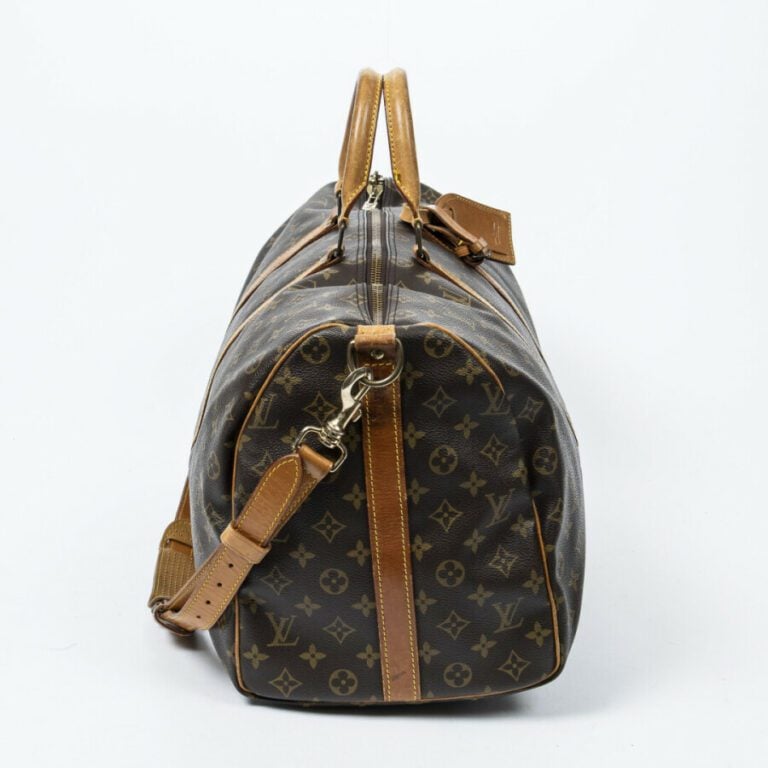 LOUIS VUITTON - 1987 - Sac de voyage "Keepall Bandoulière" 50 - "Keepall Bandou…