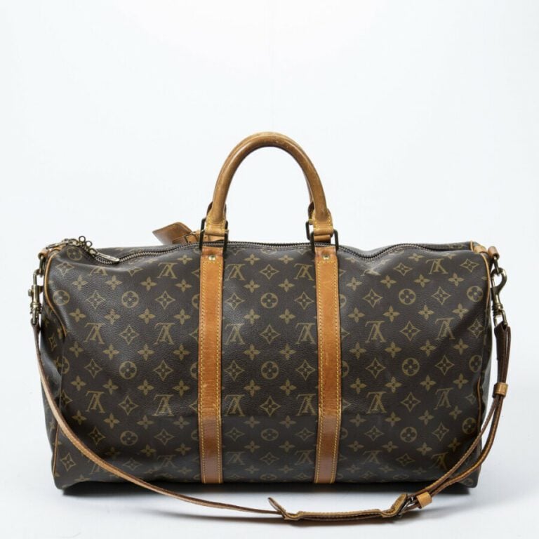 LOUIS VUITTON - 1987 - Sac de voyage "Keepall Bandoulière" 50 - "Keepall Bandou…