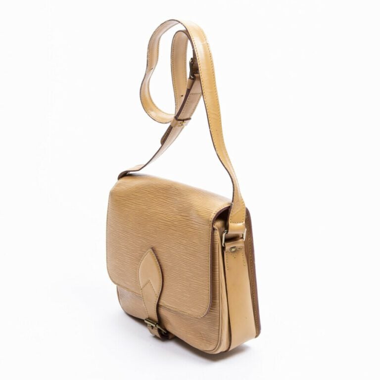 LOUIS VUITTON - 1989 - Sac "Cartouchière" MM - "Cartouchière" MM bag - - Cuir E…