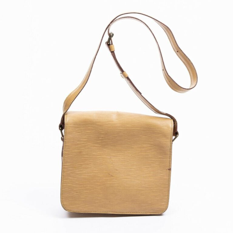 LOUIS VUITTON - 1989 - Sac "Cartouchière" MM - "Cartouchière" MM bag - - Cuir E…