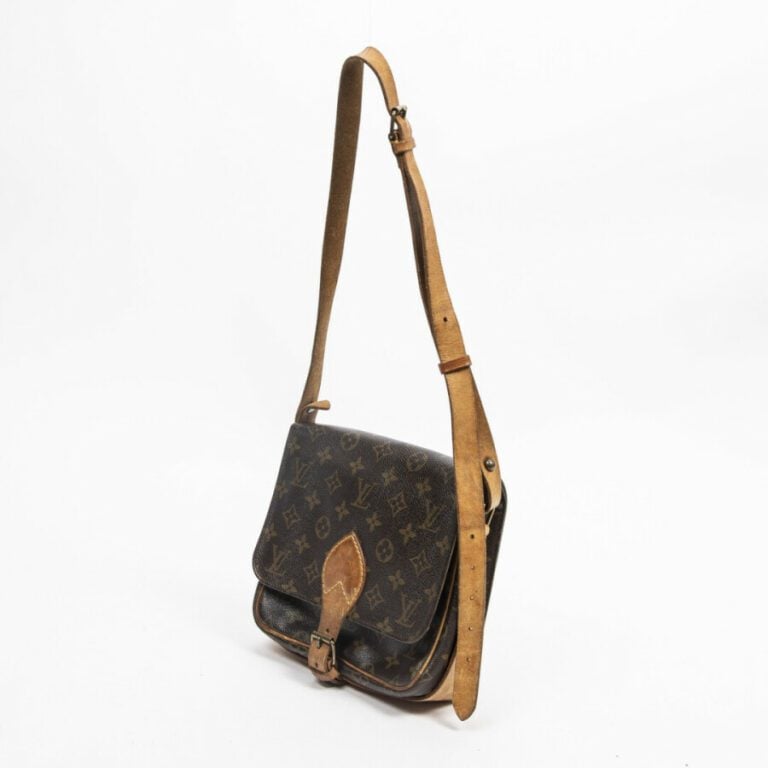 LOUIS VUITTON - 1989 - Sac "Cartouchière" PM - "Cartouchière" PM bag - - Toile…