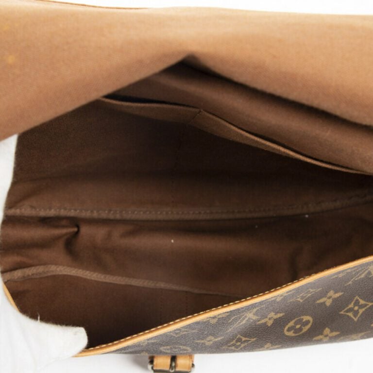 LOUIS VUITTON - 1989 - Sac "Saumur" 30 - "Saumur" 30 bag - - Toile Monogram, cu…
