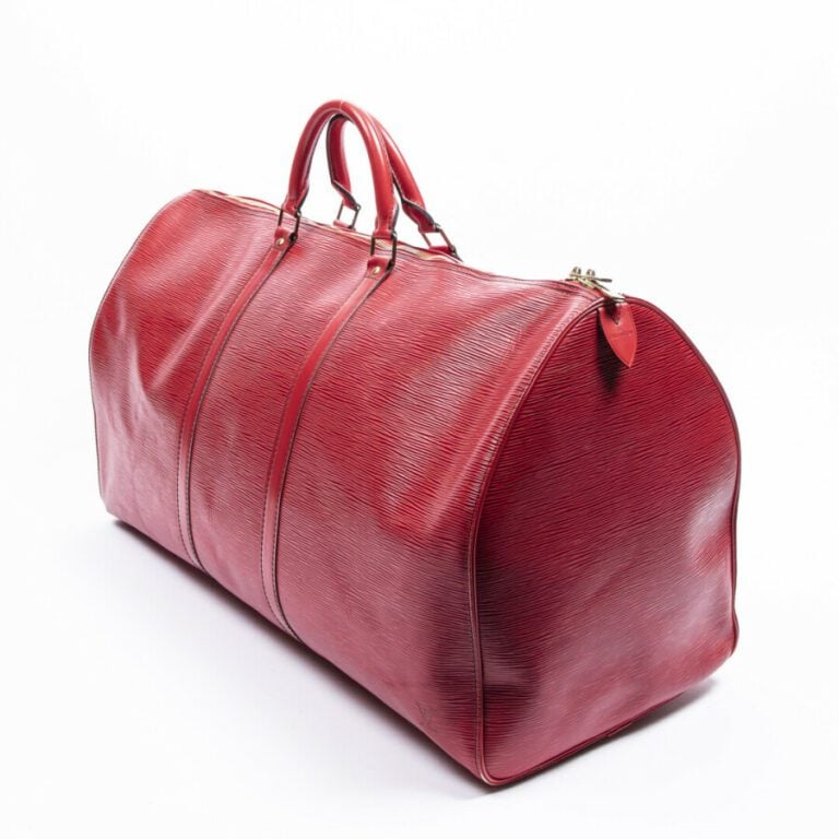 LOUIS VUITTON - 1990 - Sac de voyage "Keepall" 60 - "Keepall" 60 travel bag - -…
