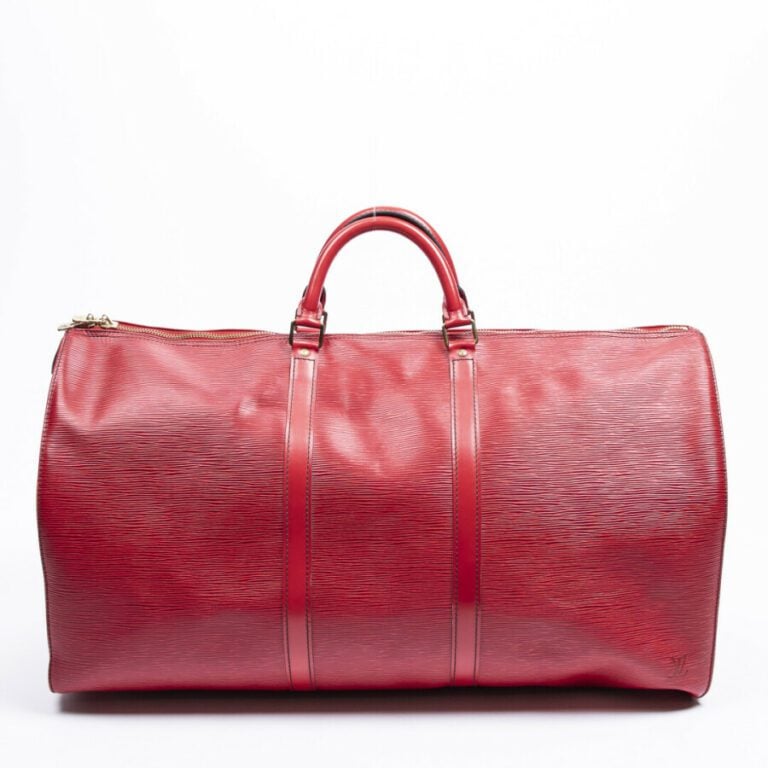 LOUIS VUITTON - 1990 - Sac de voyage "Keepall" 60 - "Keepall" 60 travel bag - -…