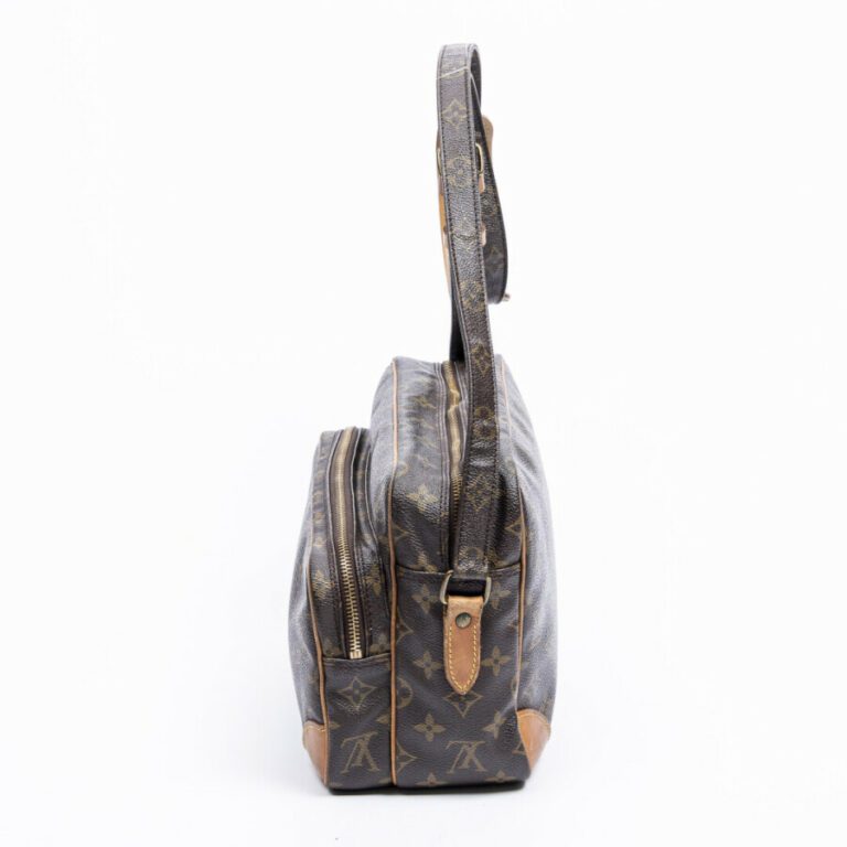 LOUIS VUITTON - 1991 - Sac "Nile" - "Nile" bag - - Toile Monogram, cuir naturel…