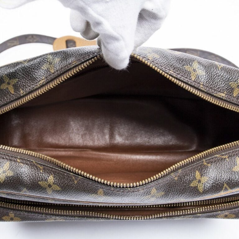 LOUIS VUITTON - 1991 - Sac "Nile" - "Nile" bag - - Toile Monogram, cuir naturel…