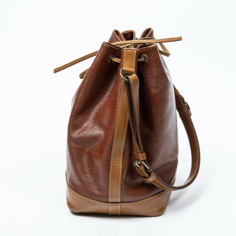 LOUIS VUITTON - 1991 - Sac "Noé" - "Noé" bag - - Cuir Epi Tan, cuir naturel - T…