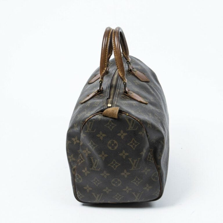 LOUIS VUITTON - 1991 - Sac "Speedy" 30 - "Speedy" 30 bag - - Toile Monogram, cu…