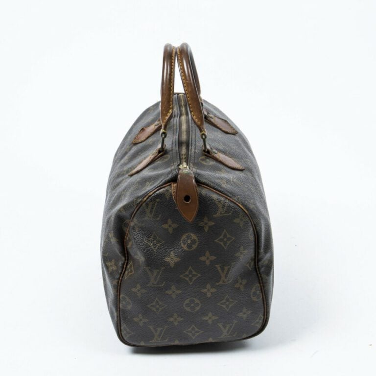 LOUIS VUITTON - 1991 - Sac "Speedy" 30 - "Speedy" 30 bag - - Toile Monogram, cu…