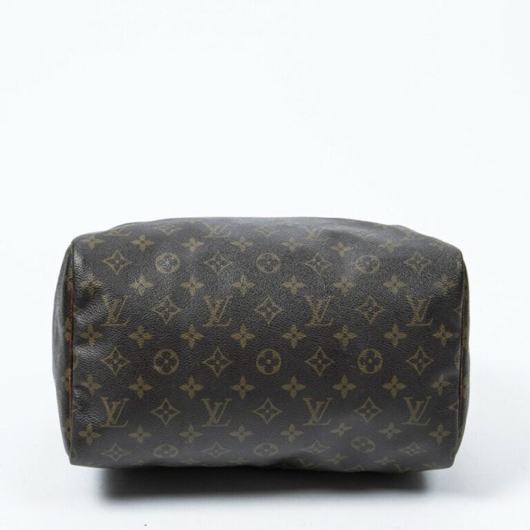 LOUIS VUITTON - 1991 - Sac "Speedy" 30 - "Speedy" 30 bag - - Toile Monogram, cu…
