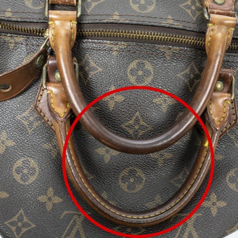 LOUIS VUITTON - 1991 - Sac "Speedy" 30 - "Speedy" 30 bag - - Toile Monogram, cu…
