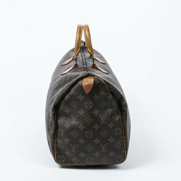 LOUIS VUITTON - 1991 - Sac "Speedy" 40 - "Speedy" 40 bag - - Toile Monogram, cu…