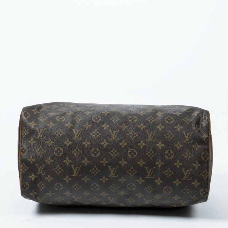 LOUIS VUITTON - 1991 - Sac "Speedy" 40 - "Speedy" 40 bag - - Toile Monogram, cu…