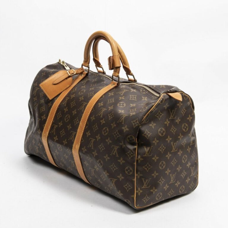 LOUIS VUITTON - 1992 - Sac de voyage "Keepall" 50 - "Keepall" 50 travel bag - -…