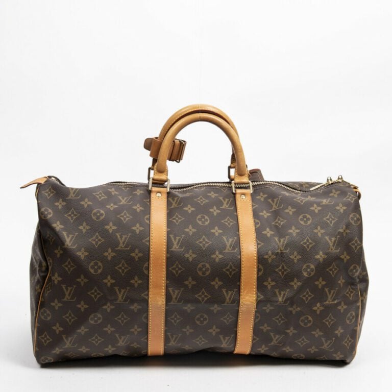 LOUIS VUITTON - 1992 - Sac de voyage "Keepall" 50 - "Keepall" 50 travel bag - -…