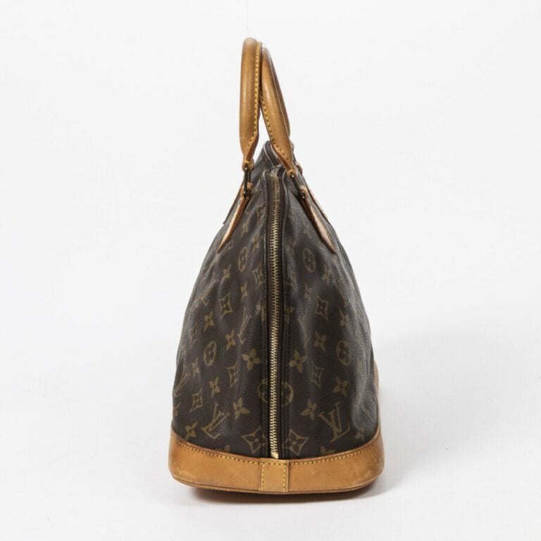 LOUIS VUITTON - 1993 - Sac "Alma" PM - "Alma" PM bag - - Toile Monogram, cuir n…