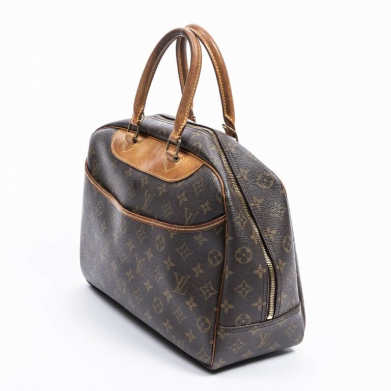 LOUIS VUITTON - 1993 - Sac "Deauville" - "Deauville" bag - - Toile Monogram, cu…