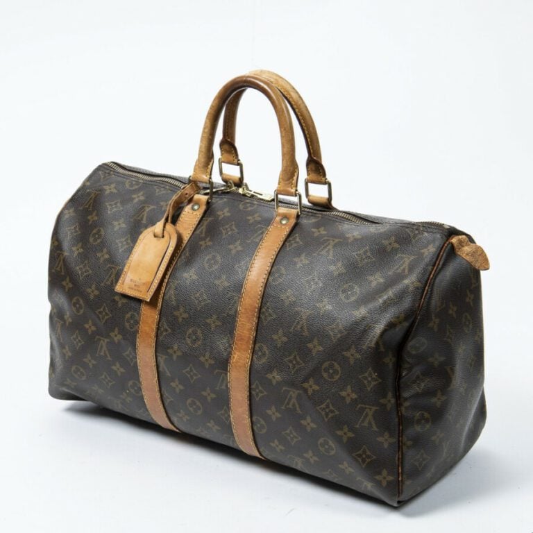 LOUIS VUITTON - 1994 - Sac de voyage "Keepall" 45 - "Keepall" 45 travel bag - -…