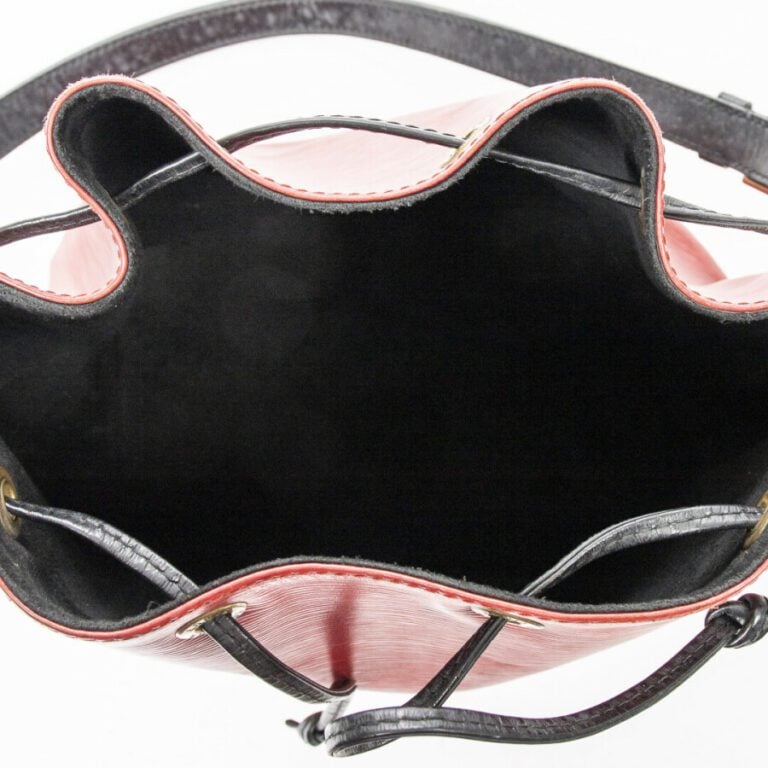 LOUIS VUITTON - 1994 - Sac "Petit Noé" - "Petit Noé" bag - - Cuir Epi rouge et…