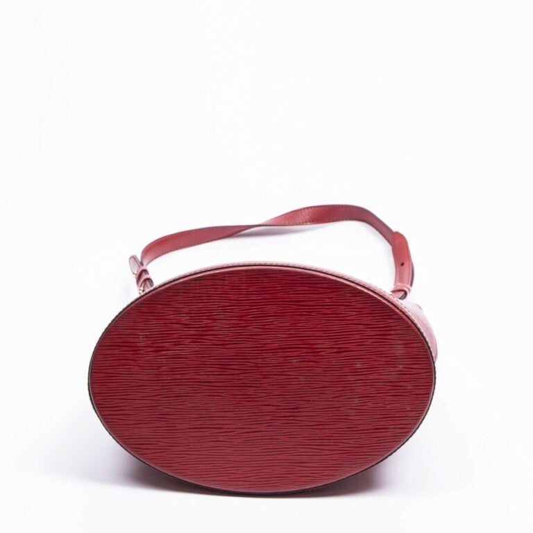 LOUIS VUITTON - 1995 - Sac "Cluny" - "Cluny" bag - - Cuir Epi rouge - Red Epi l…