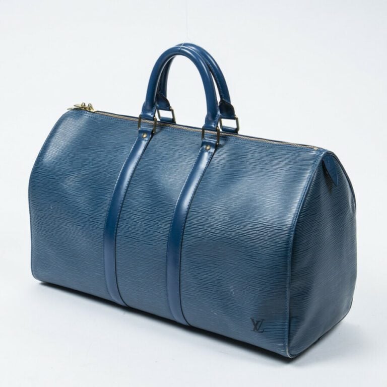 LOUIS VUITTON - 1995 - Sac de voyage "Keepall" 45 - "Keepall" 45 travel bag - -…