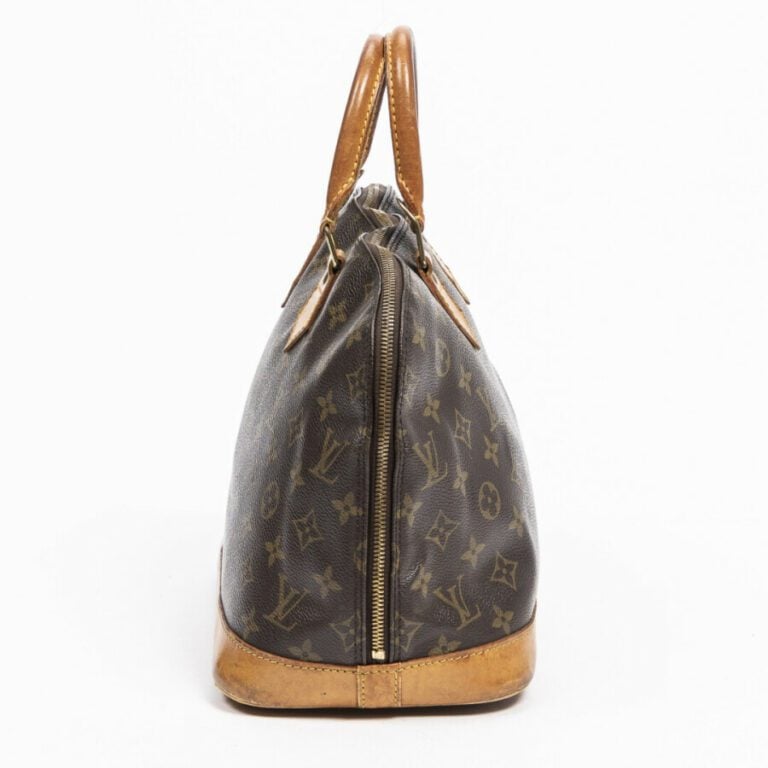 LOUIS VUITTON - 1996 - Sac "Alma" PM - "Alma" PM bag - - Toile Monogram, cuir n…