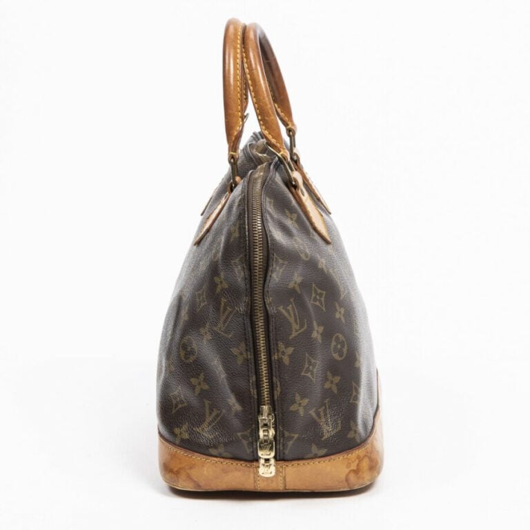 LOUIS VUITTON - 1996 - Sac "Alma" PM - "Alma" PM bag - - Toile Monogram, cuir n…