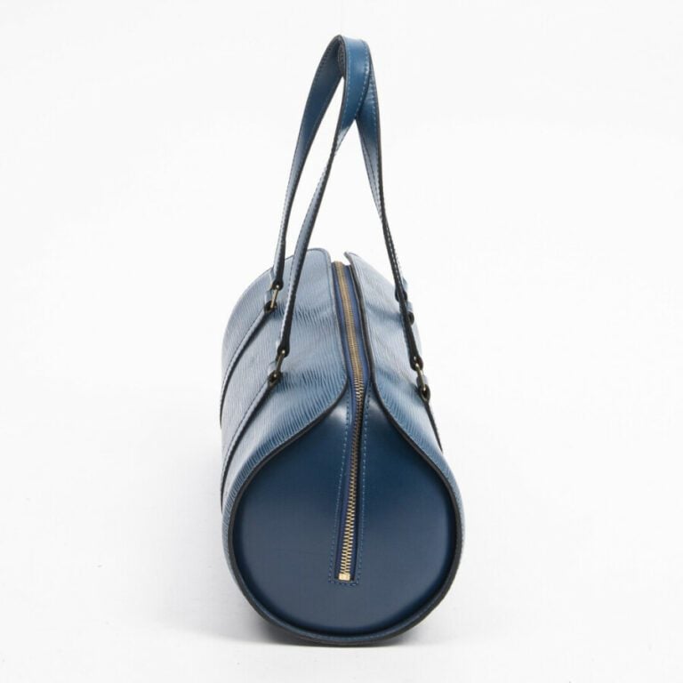LOUIS VUITTON - 1996 - Sac "Soufflot" - "Soufflot" bag - - Cuir Epi bleu - Blue…